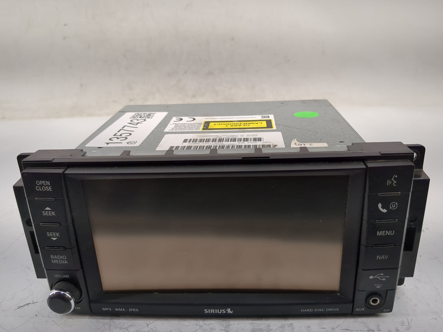 2013 Dodge Caravan Radio AM FM Cd Player Receiver Replacement P/N:P05064816AD Fits Fits 2014 2015 2016 OEM Used Auto Parts -