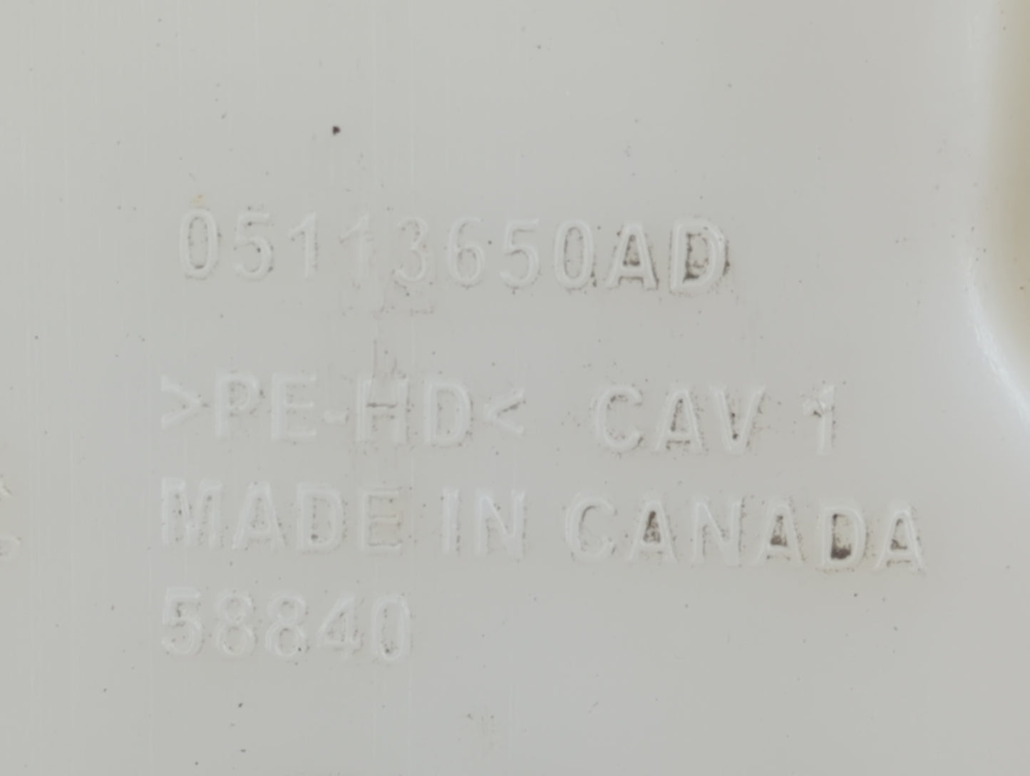 Dodge Caravan Windshield Washer Fluid Reservoir Bottle Oem - Oemusedautoparts1.com