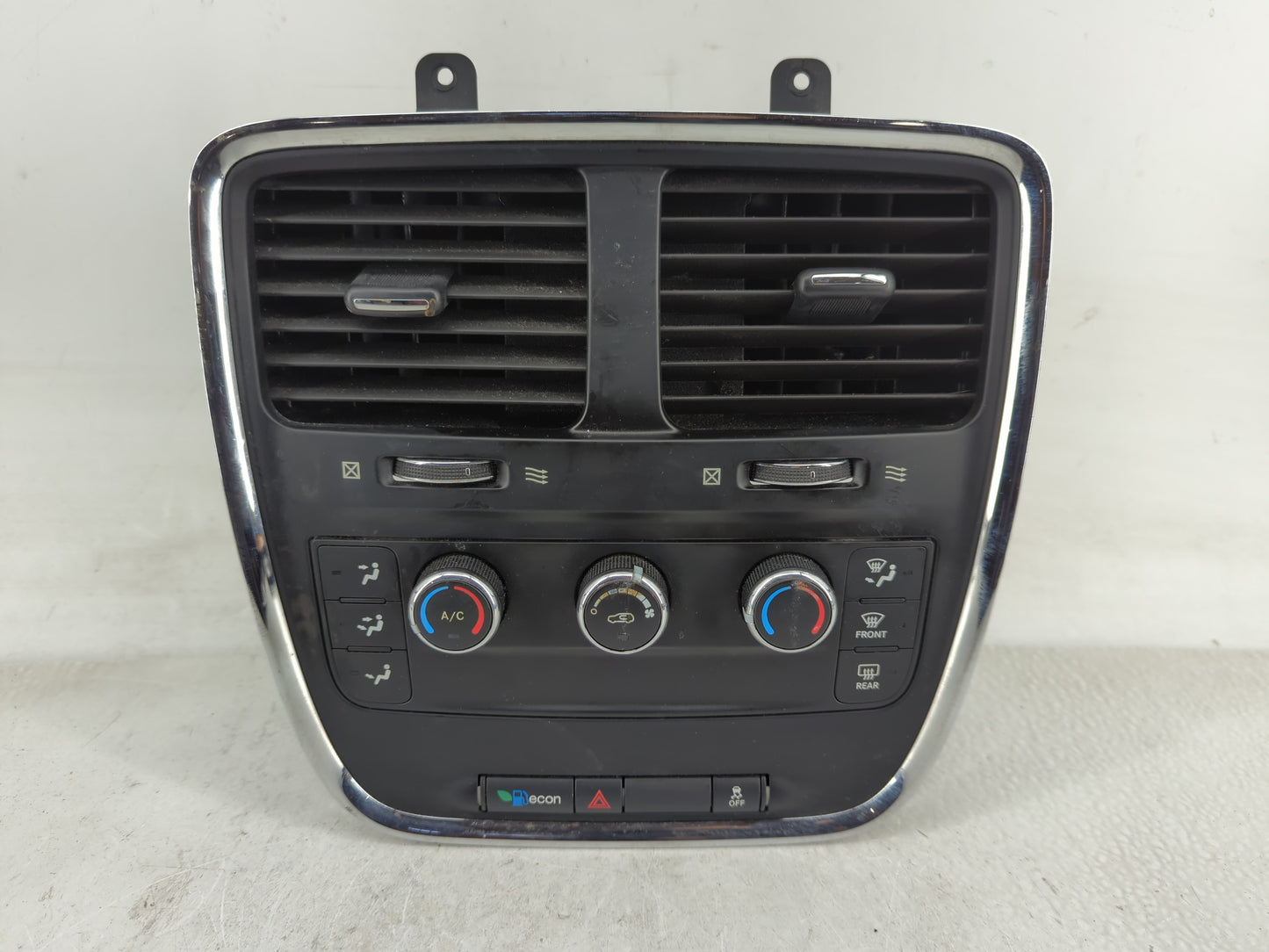 2013 Dodge Caravan Climate Control Module Temperature AC/Heater Replacement P/N:P68260539AB Fits OEM Used Auto Parts - Oemus