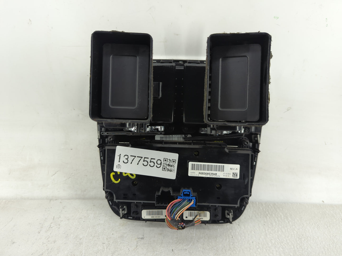 2013 Dodge Caravan Climate Control Module Temperature AC/Heater Replacement P/N:P68260539AB Fits OEM Used Auto Parts - Oemus