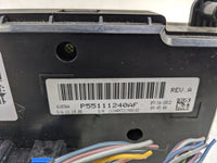 2013 Dodge Caravan Climate Control Module Temperature AC/Heater Replacement P/N:55111240AF Fits OEM Used Auto Parts - Oemuse