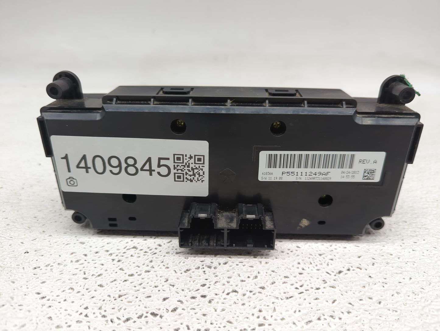 2013 Dodge Caravan Climate Control Module Temperature AC/Heater Replacement P/N:P55111249AF Fits OEM Used Auto Parts - Oemus