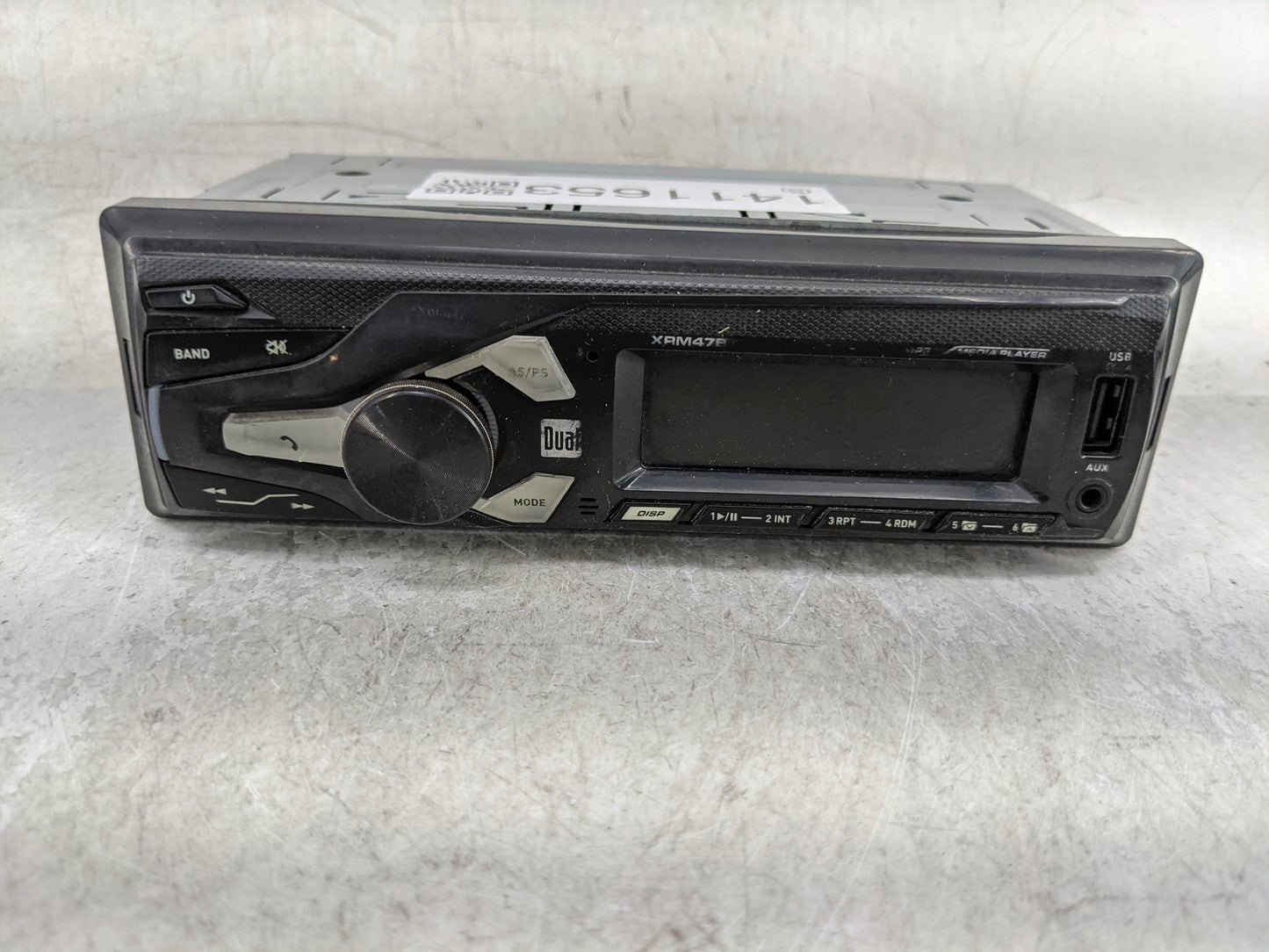 2013 Dodge Caravan Radio AM FM Cd Player Receiver Replacement Fits OEM Used Auto Parts - Oemusedautoparts1.com