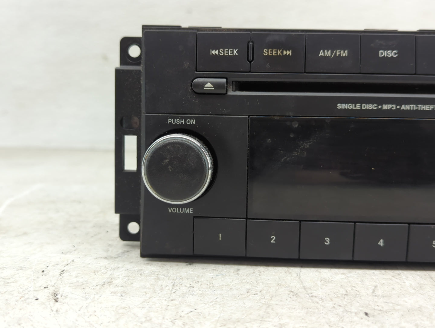 2013 Dodge Caravan Radio AM FM Cd Player Receiver Replacement P/N:P05091301AC Fits Fits 2012 2014 2015 2016 2017 2018 2019 2