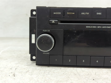 2013 Dodge Caravan Radio AM FM Cd Player Receiver Replacement P/N:P05091301AC Fits Fits 2012 2014 2015 2016 2017 2018 2019 2020 OEM Used Auto Parts