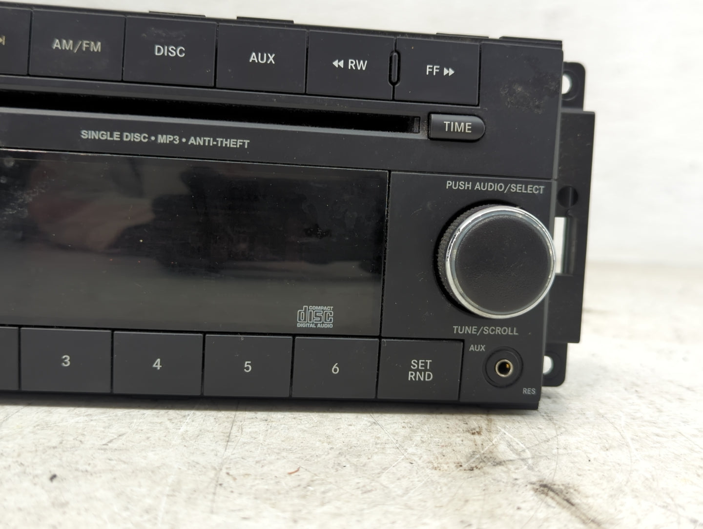 2013 Dodge Caravan Radio AM FM Cd Player Receiver Replacement P/N:P05091301AC Fits Fits 2012 2014 2015 2016 2017 2018 2019 2