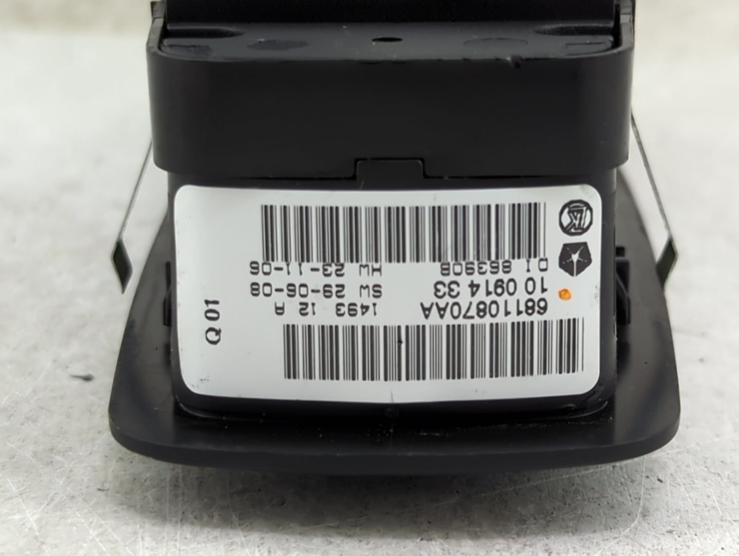 2013 Dodge Caravan Master Power Window Switch Replacement Driver Side Left P/N:68110870AA Fits Fits 2012 2014 2015 2016 OEM 