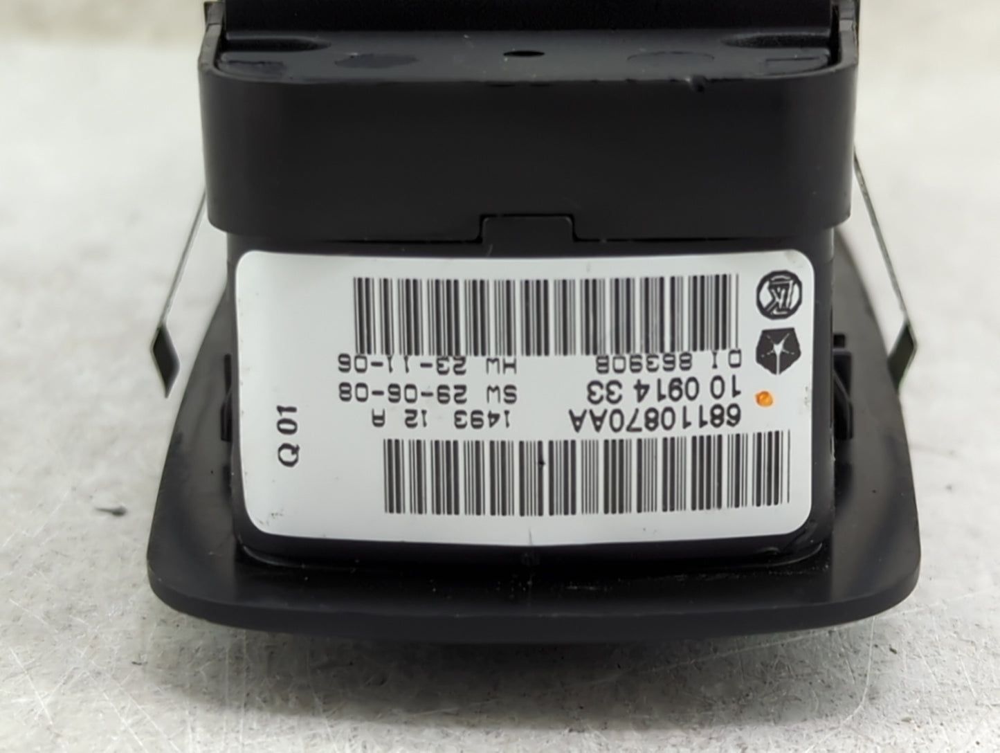 2013 Dodge Caravan Master Power Window Switch Replacement Driver Side Left P/N:68110870AA Fits Fits 2012 2014 2015 2016 OEM 