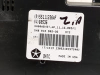 2013 Dodge Caravan Climate Control Module Temperature AC/Heater Replacement P/N:55111236AF Fits OEM Used Auto Parts - Oemuse