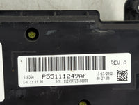 2013 Dodge Caravan Climate Control Module Temperature AC/Heater Replacement P/N:P55111249AF Fits OEM Used Auto Parts - Oemus