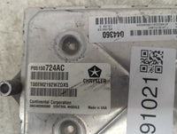 2013 Dodge Caravan PCM Engine Control Computer ECU ECM PCU OEM P/N:P05150724AC T00EM2192WZDX5 Fits OEM Used Auto Parts - Oem