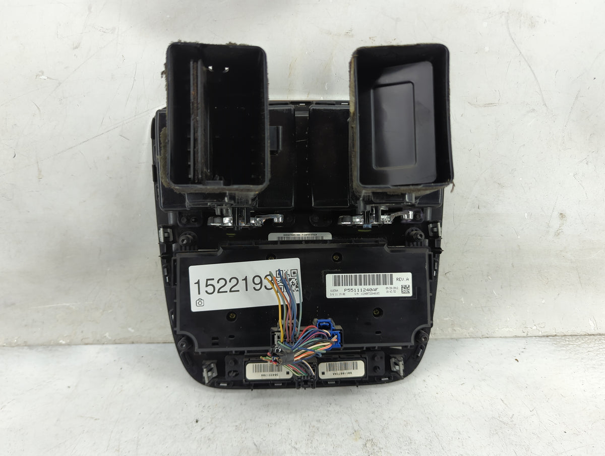 2013 Dodge Caravan Climate Control Module Temperature AC/Heater Replacement P/N:P55111240AF Fits OEM Used Auto Parts - Oemus