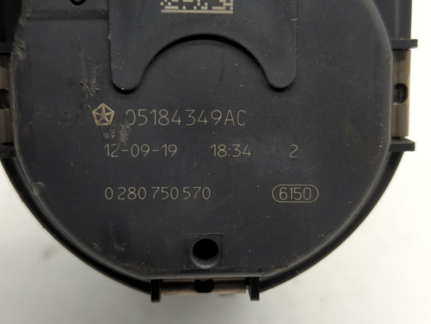 2013 Dodge Caravan Throttle Body P/N:05184349AF 05184349AD, 05184349AB Fits Fits 2011 2012 2014 2015 2016 2017 2018 2019 OEM