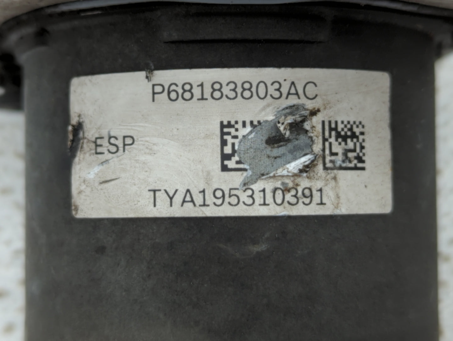 2013 Dodge Caravan ABS Pump Control Module Replacement P/N:P68183803AA P68183803AC, 2265106455, P68183803AB, 68183803AA Fits