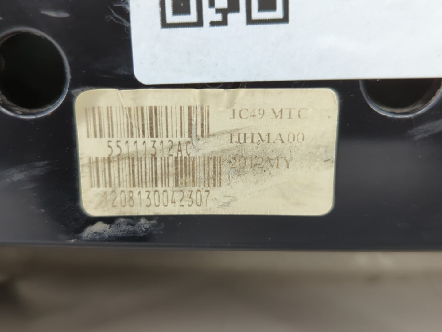 2013 Dodge Caravan Climate Control Module Temperature AC/Heater Replacement P/N:55111312AB 55111312AC Fits OEM Used Auto Par