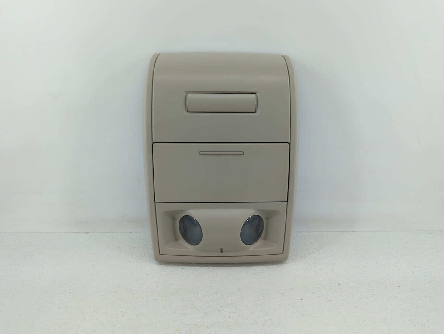 Dodge Caravan Overhead Roof Console Interior Dome Light Beige Gray - Oemusedautoparts1.com