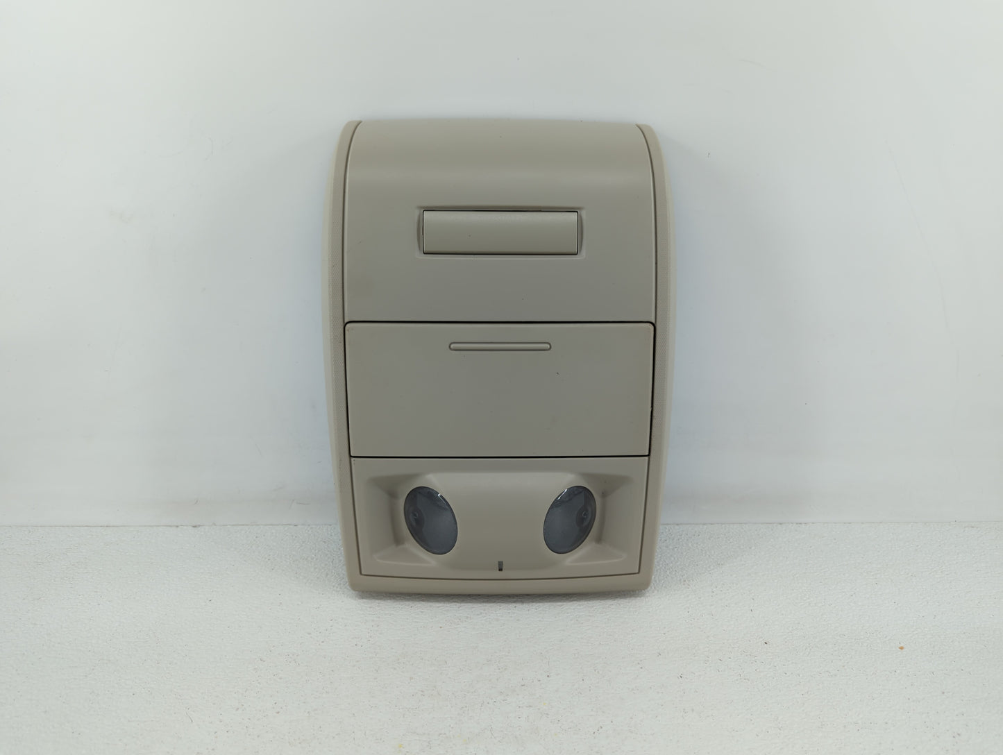 Dodge Caravan Overhead Roof Console Interior Dome Light Beige Gray - Oemusedautoparts1.com