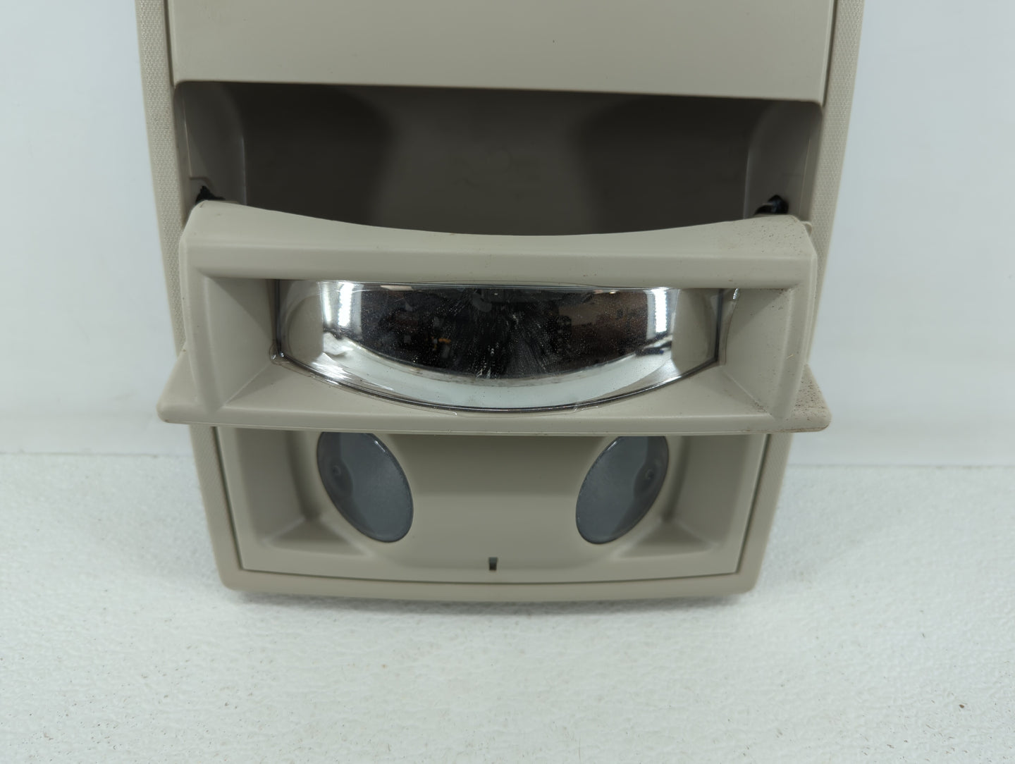 Dodge Caravan Overhead Roof Console Interior Dome Light Beige Gray - Oemusedautoparts1.com