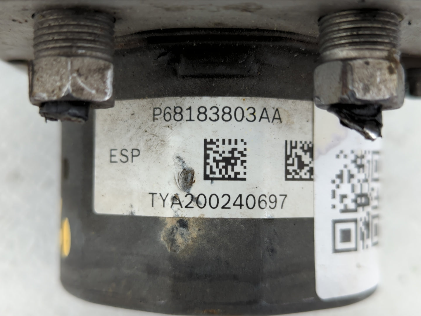 2013 Dodge Caravan ABS Pump Control Module Replacement P/N:P68183803AA P68183803AC, P68183803AB, 68183803AA Fits OEM Used Au