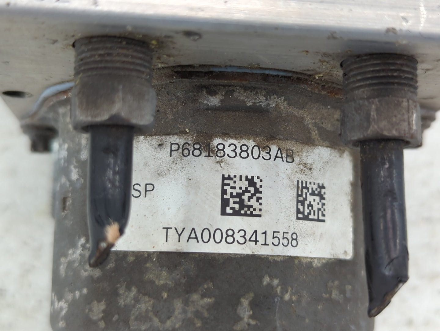 2013 Dodge Caravan ABS Pump Control Module Replacement P/N:P68183803AB Fits OEM Used Auto Parts - Oemusedautoparts1.com