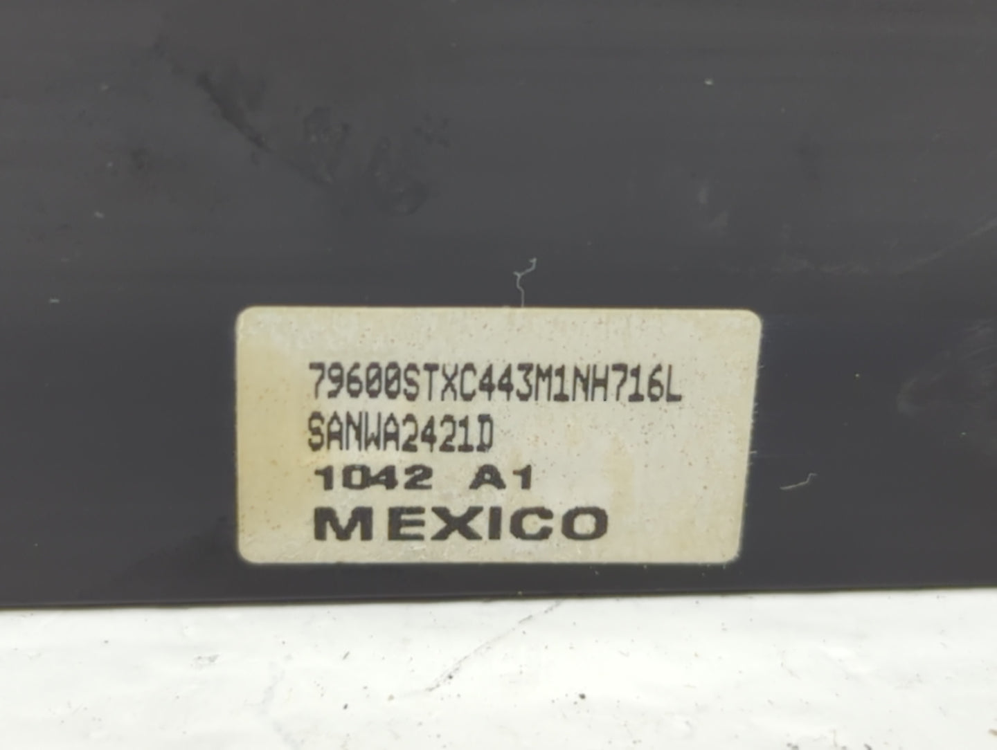 2013 Dodge Caravan Climate Control Module Temperature AC/Heater Replacement P/N:79600STXC443M1 Fits OEM Used Auto Parts - Oe