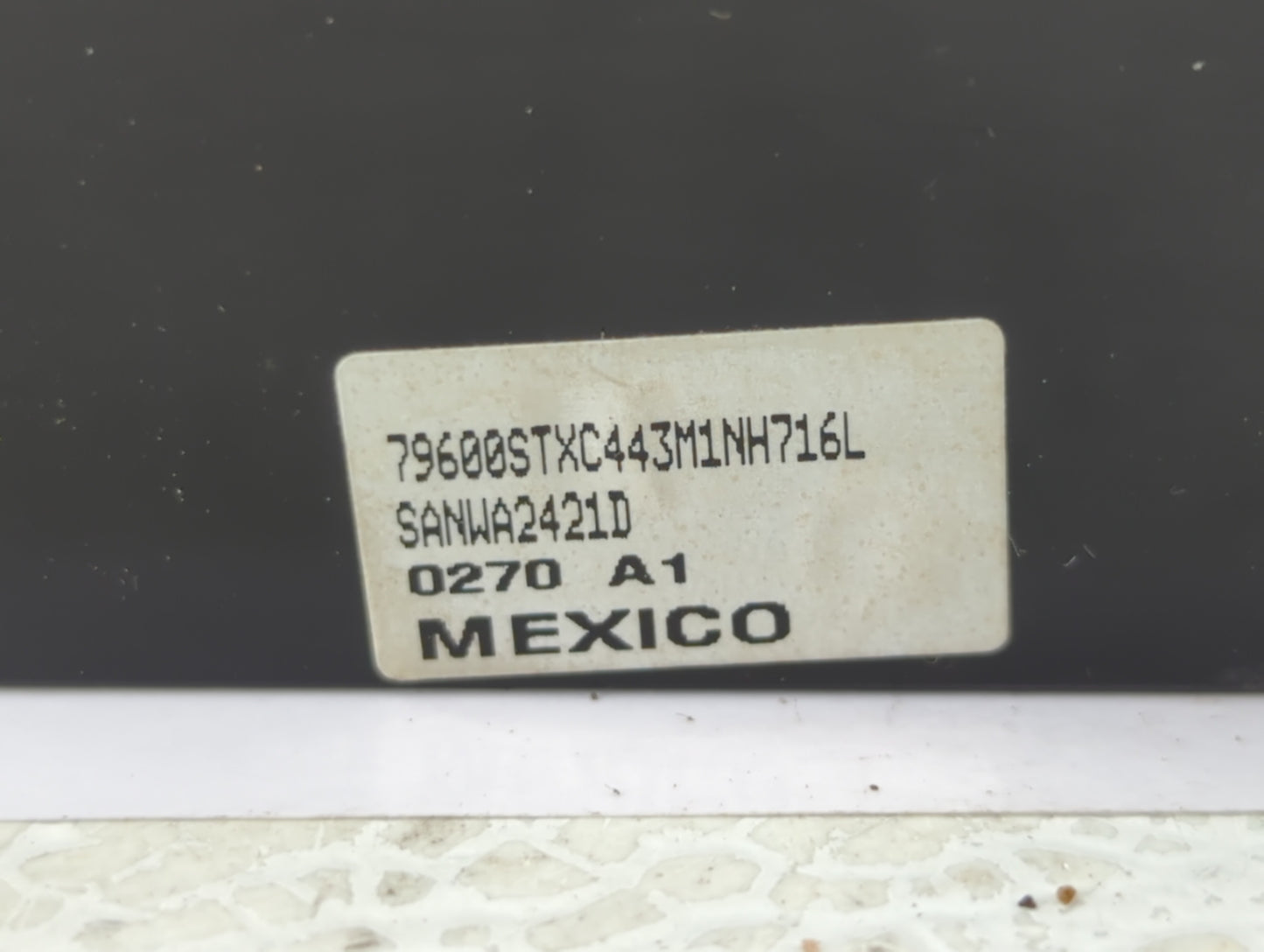 2013 Dodge Caravan Climate Control Module Temperature AC/Heater Replacement P/N:79600STXC443M1 Fits OEM Used Auto Parts - Oe