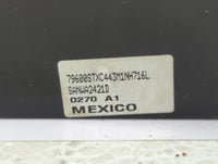 2013 Dodge Caravan Climate Control Module Temperature AC/Heater Replacement P/N:79600STXC443M1 Fits OEM Used Auto Parts - Oe