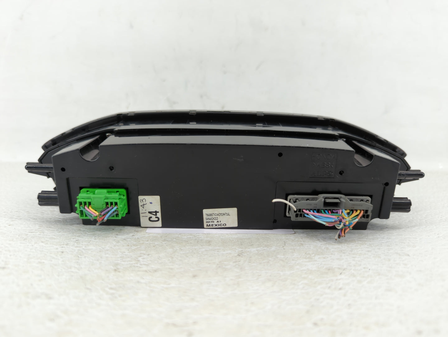 2013 Dodge Caravan Climate Control Module Temperature AC/Heater Replacement P/N:79600STXC443M1 Fits OEM Used Auto Parts - Oe