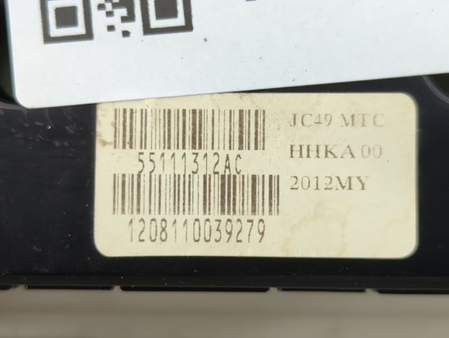 2013 Dodge Caravan Climate Control Module Temperature AC/Heater Replacement P/N:55111312AC P55111240AK Fits OEM Used Auto Pa
