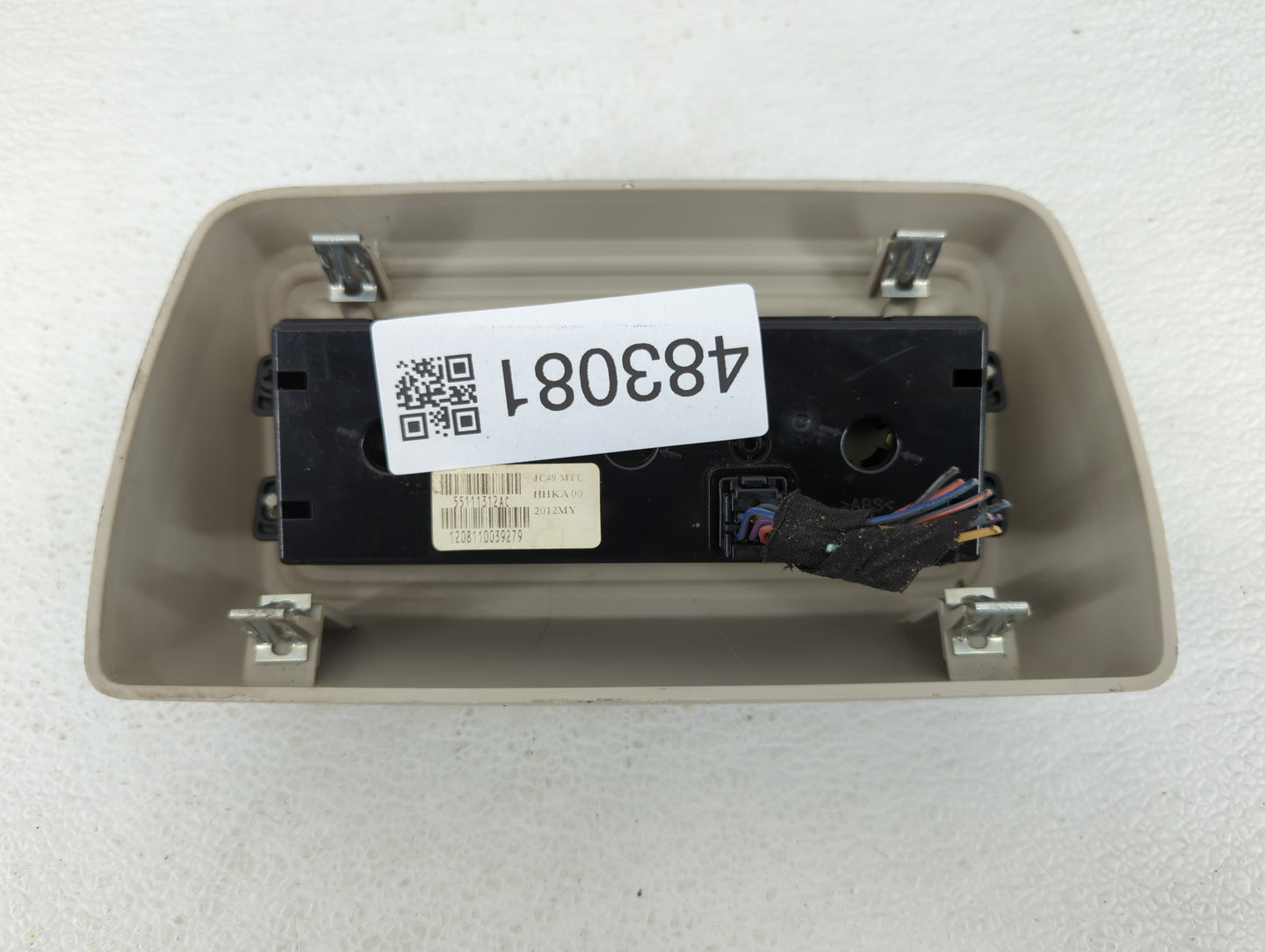 2013 Dodge Caravan Climate Control Module Temperature AC/Heater Replacement P/N:55111312AC P55111240AK Fits OEM Used Auto Pa