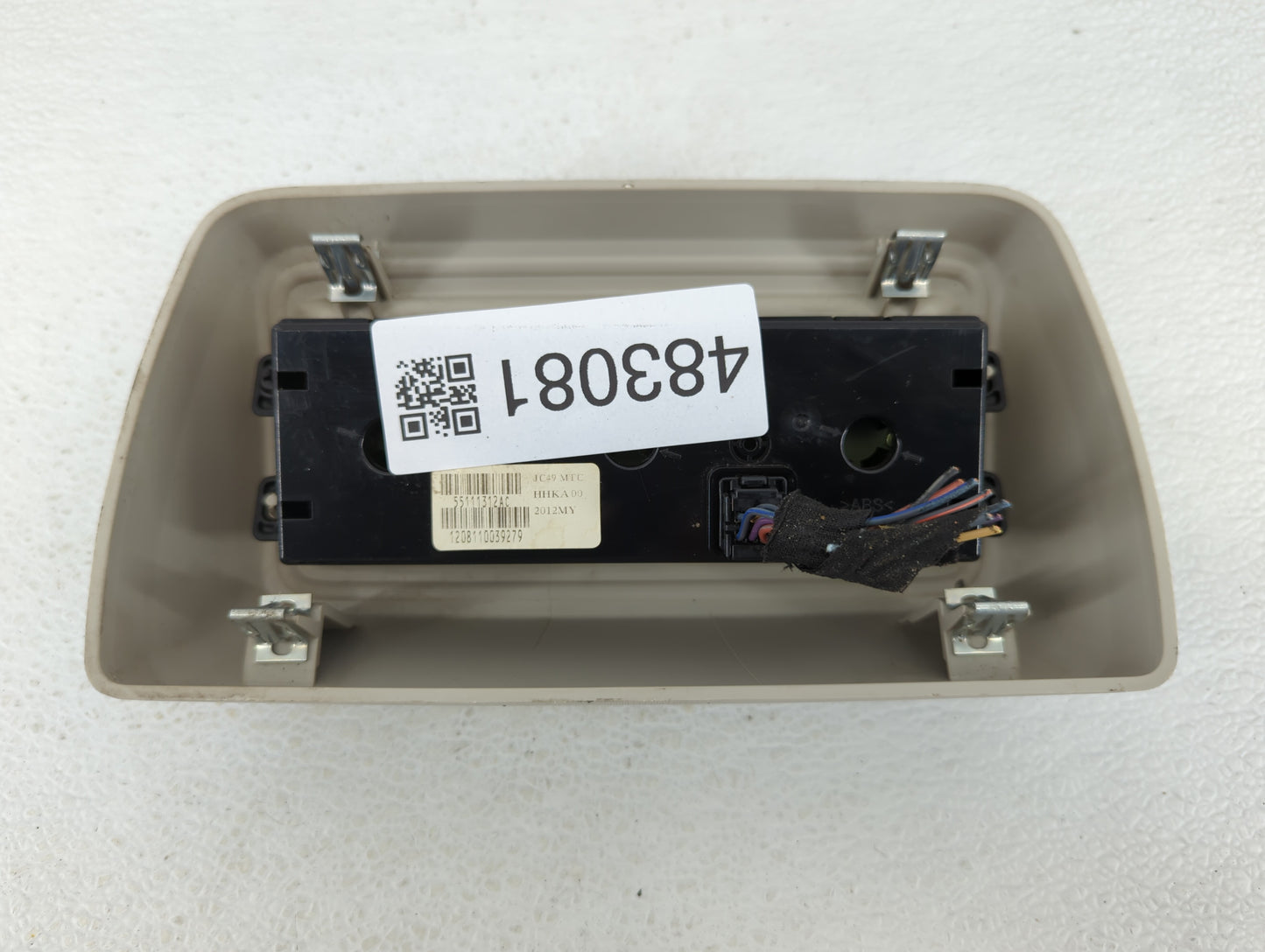 2013 Dodge Caravan Climate Control Module Temperature AC/Heater Replacement P/N:55111312AC P55111240AK Fits OEM Used Auto Pa