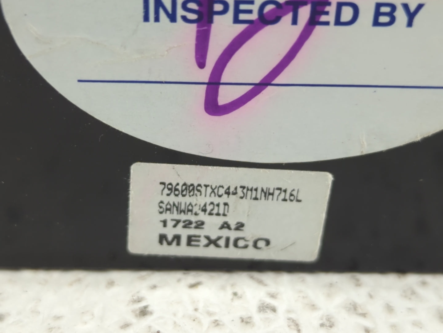2013 Dodge Caravan Climate Control Module Temperature AC/Heater Replacement P/N:79600STXC443M1 55111236AF Fits OEM Used Auto
