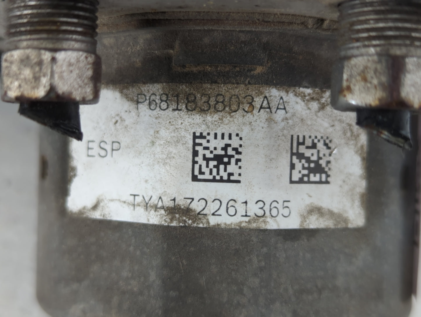 2013 Dodge Caravan ABS Pump Control Module Replacement P/N:P68183803AA Fits OEM Used Auto Parts - Oemusedautoparts1.com