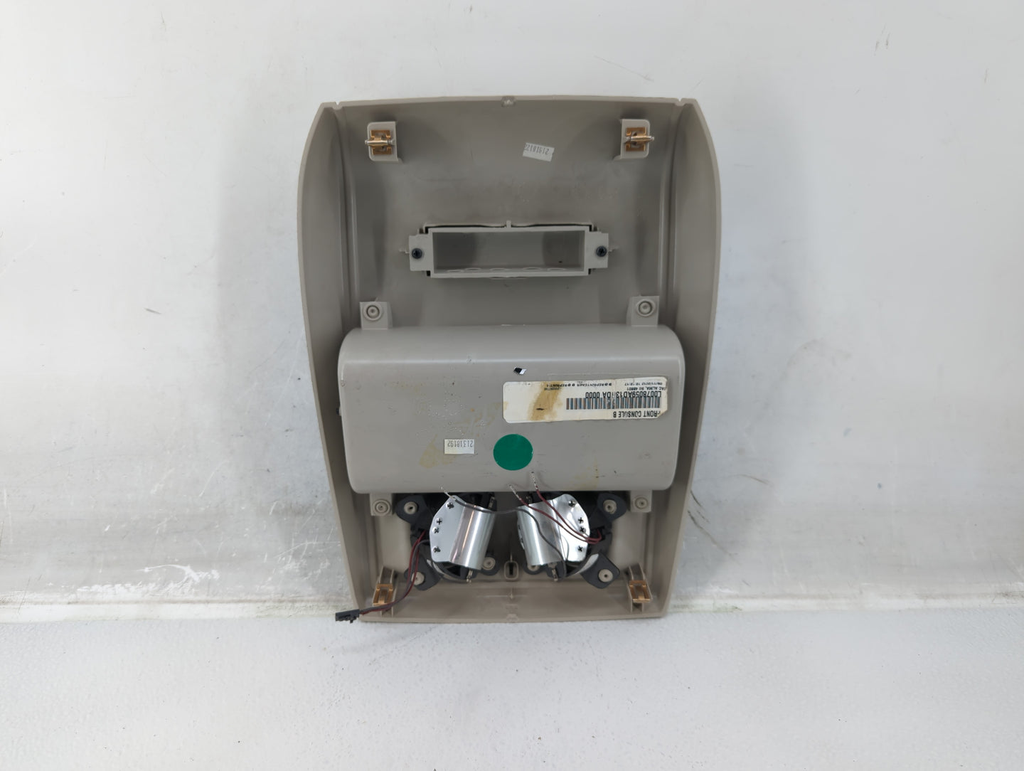 2013 Dodge Caravan Overhead Roof Console - Oemusedautoparts1.com