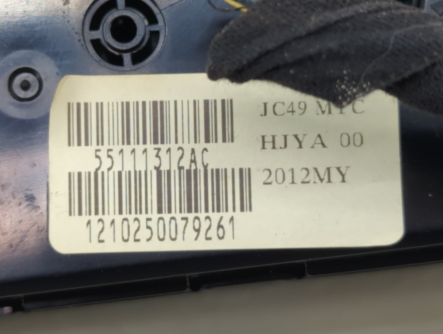 2013 Dodge Caravan Climate Control Module Temperature AC/Heater Replacement P/N:55111312AC Fits OEM Used Auto Parts - Oemuse