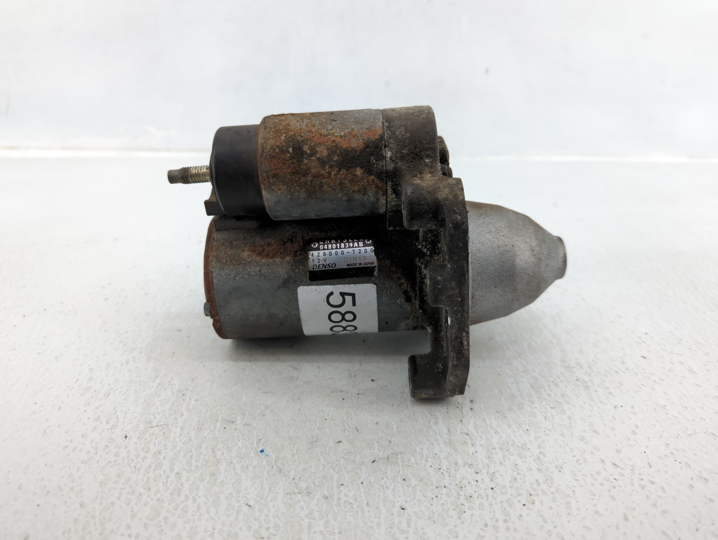 2013 Dodge Caravan Car Starter Motor Solenoid OEM P/N:428000-7200 04801839AB Fits OEM Used Auto Parts - Oemusedautoparts1.co