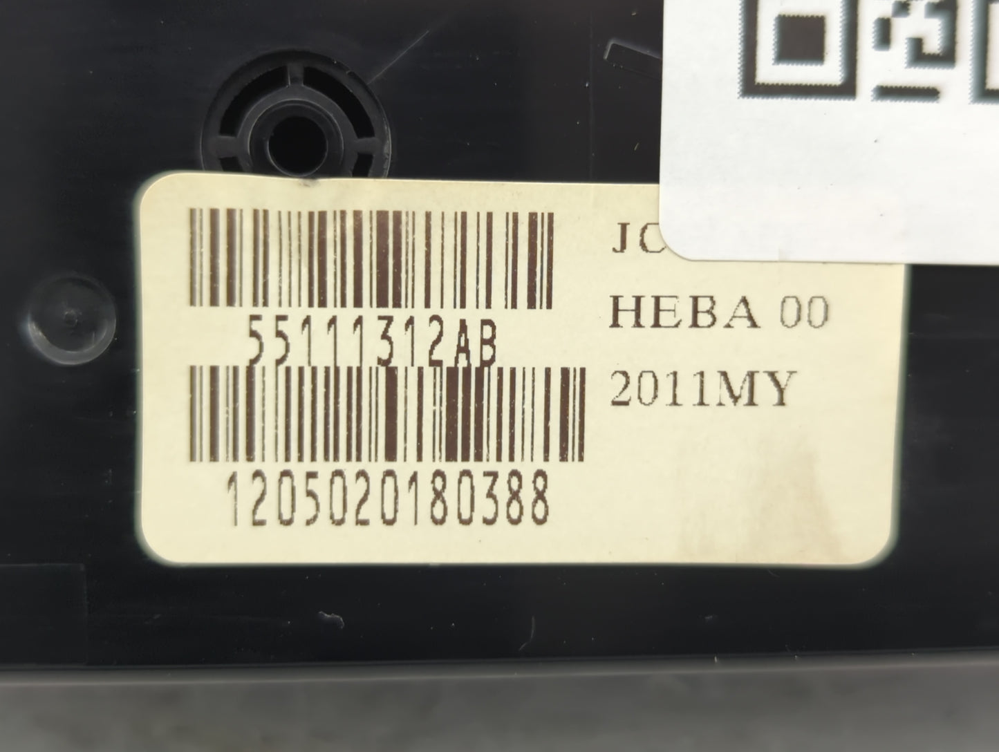 2013 Dodge Caravan Climate Control Module Temperature AC/Heater Replacement P/N:55111312AB 55111312AC Fits OEM Used Auto Par