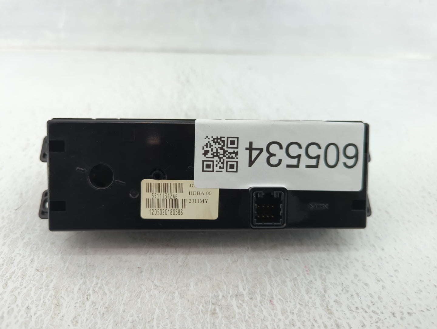 2013 Dodge Caravan Climate Control Module Temperature AC/Heater Replacement P/N:55111312AB 55111312AC Fits OEM Used Auto Par