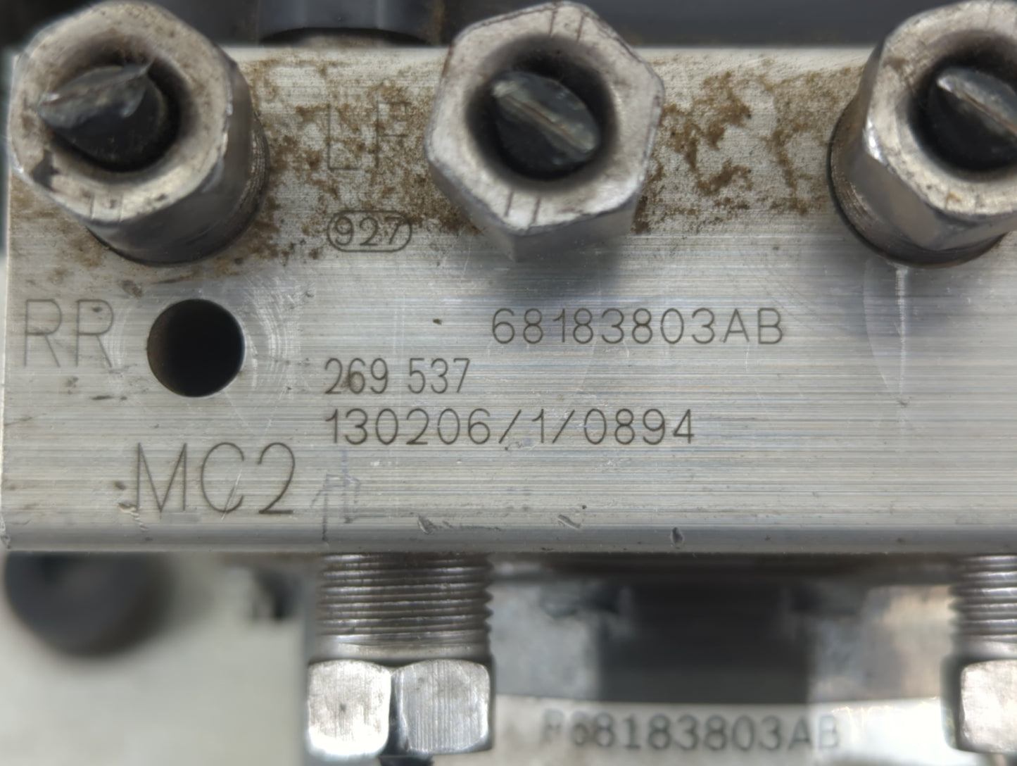 2013 Dodge Caravan ABS Pump Control Module Replacement P/N:68183803AB Fits OEM Used Auto Parts - Oemusedautoparts1.com