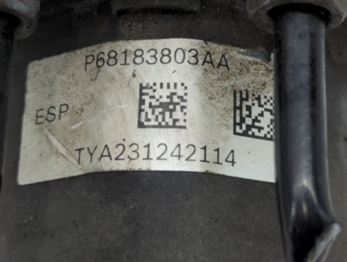 2013 Dodge Caravan Anti-Lock Brake ABS Pump Module Actuator OEM P/N:P68183803AA Fits OEM Used Auto Parts - Oemusedautoparts1