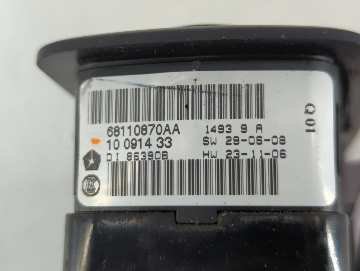 2013 Dodge Caravan Master Power Window Switch Replacement Driver Side Left P/N:68110870AA Fits Fits 2012 2014 2015 2016 OEM 