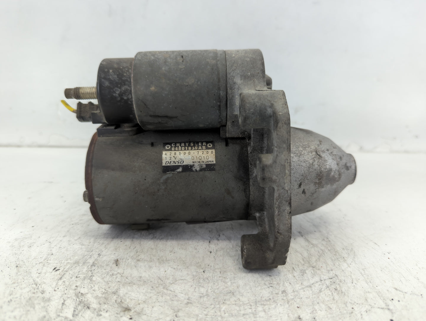 2013 Dodge Caravan Car Starter Motor Solenoid OEM P/N:428000-7200 04801839AB Fits OEM Used Auto Parts - Oemusedautoparts1.co