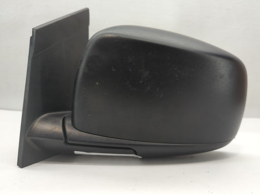 Dodge Caravan Driver Left Side View Manual Door Mirror Black - Oemusedautoparts1.com