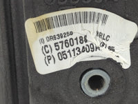 Dodge Caravan Driver Left Side View Manual Door Mirror Black - Oemusedautoparts1.com