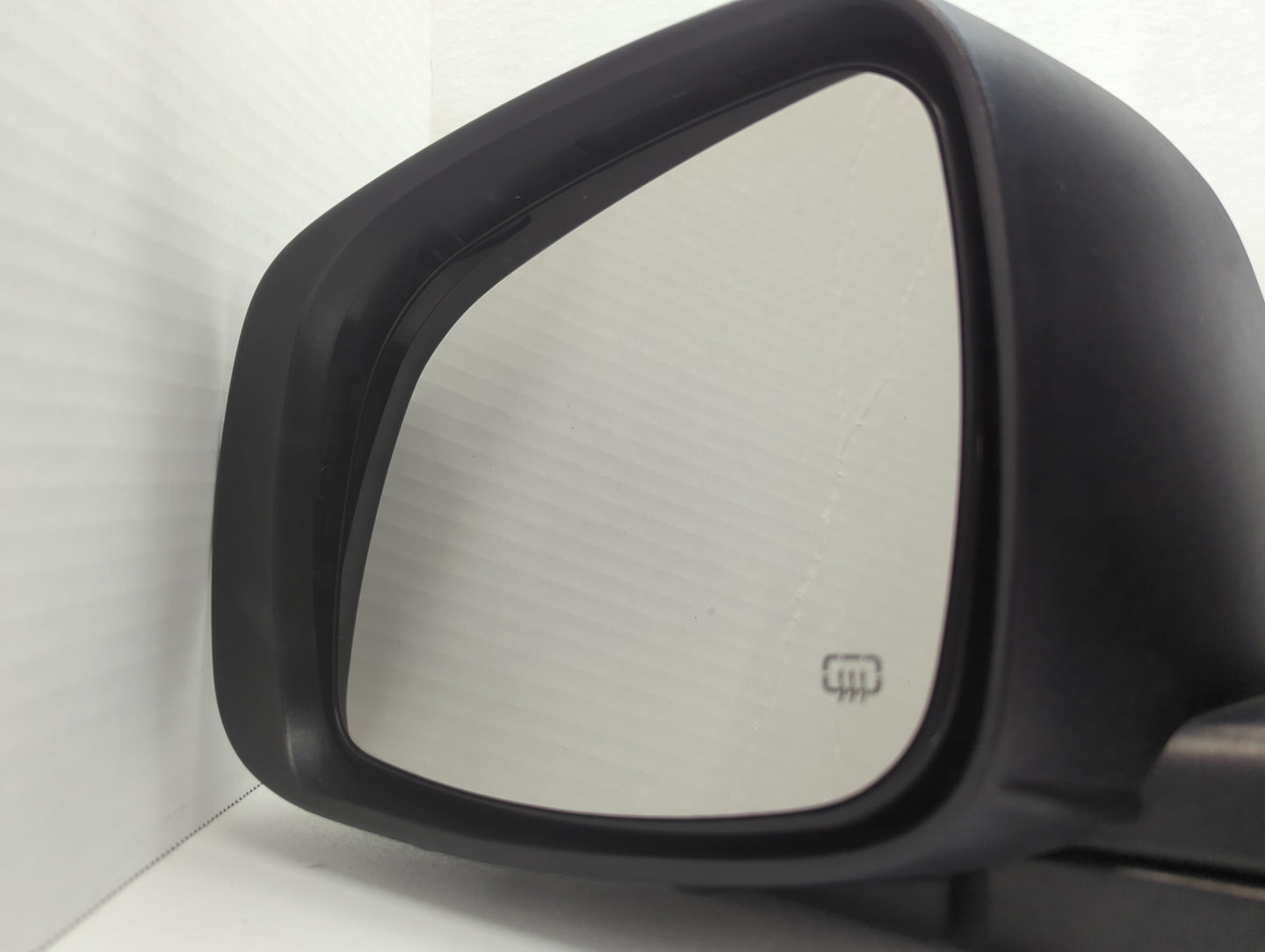 Dodge Caravan Driver Left Side View Manual Door Mirror Black - Oemusedautoparts1.com