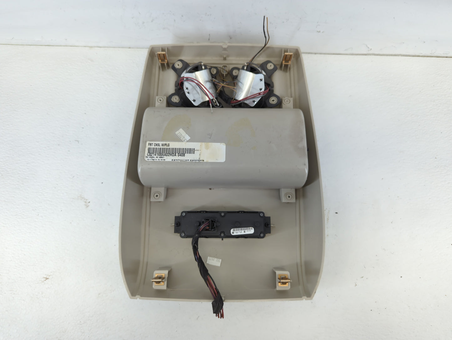 2013 Dodge Caravan Overhead Roof Console - Oemusedautoparts1.com