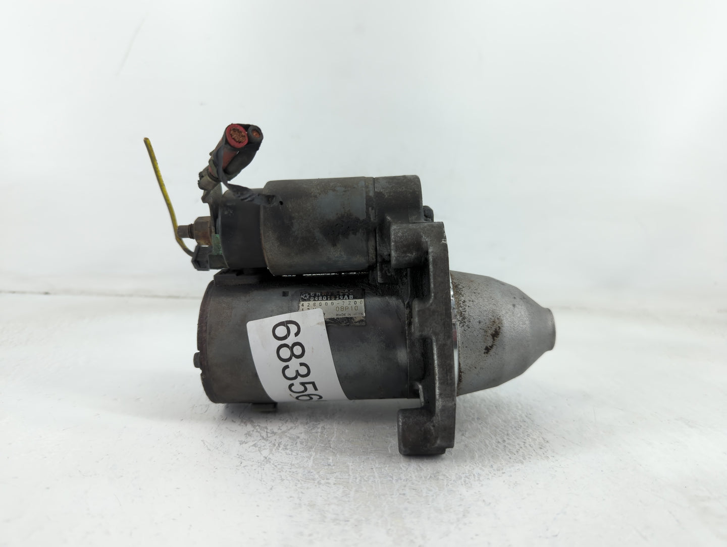 2013 Dodge Caravan Car Starter Motor Solenoid OEM P/N:428000-7200 04801839AB Fits OEM Used Auto Parts - Oemusedautoparts1.co