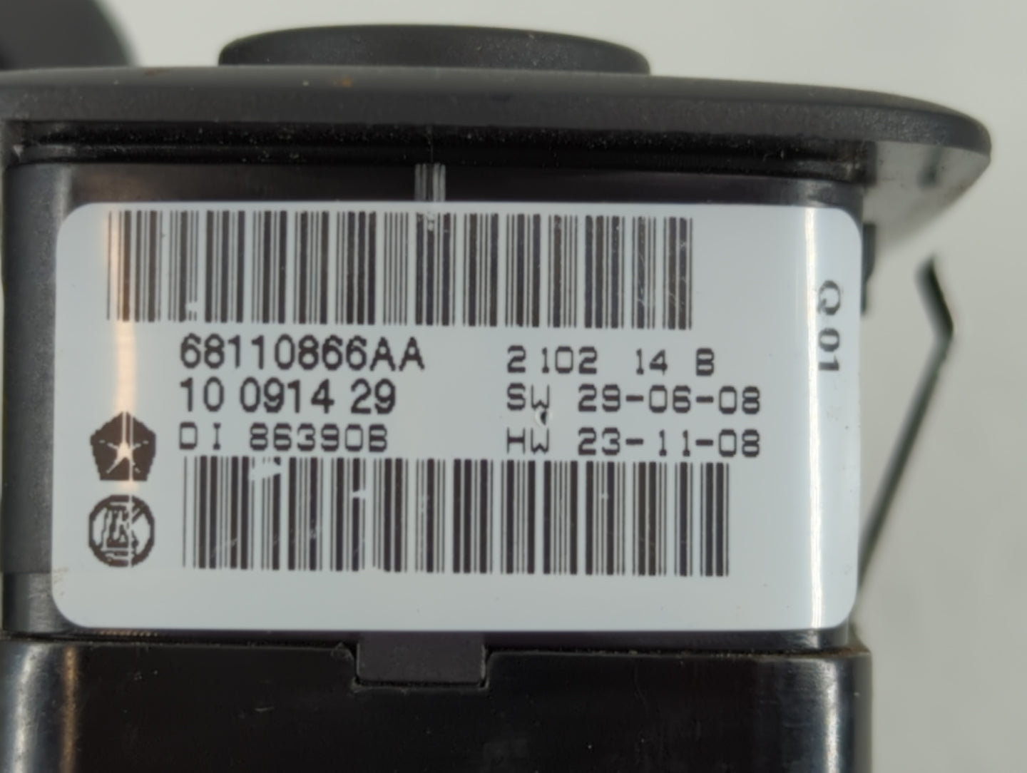 2013 Dodge Caravan Master Power Window Switch Replacement Driver Side Left P/N:68110866AA Fits Fits 2012 2014 2015 2016 OEM 