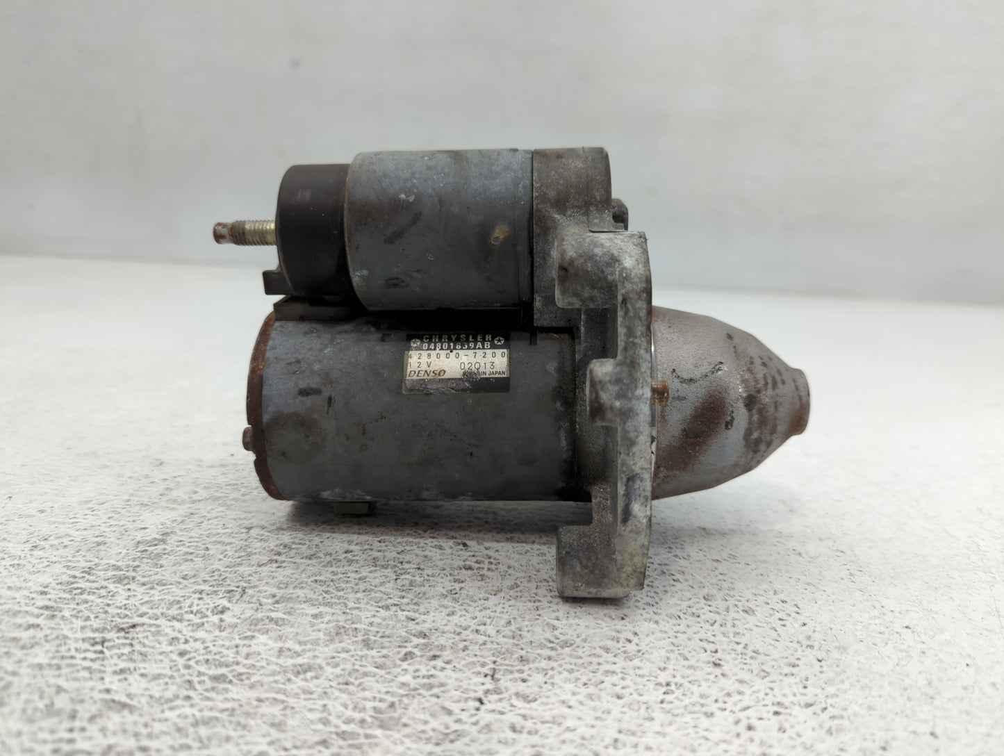 2013 Dodge Caravan Car Starter Motor Solenoid OEM P/N:428000-7200 04801839AB Fits OEM Used Auto Parts - Oemusedautoparts1.co