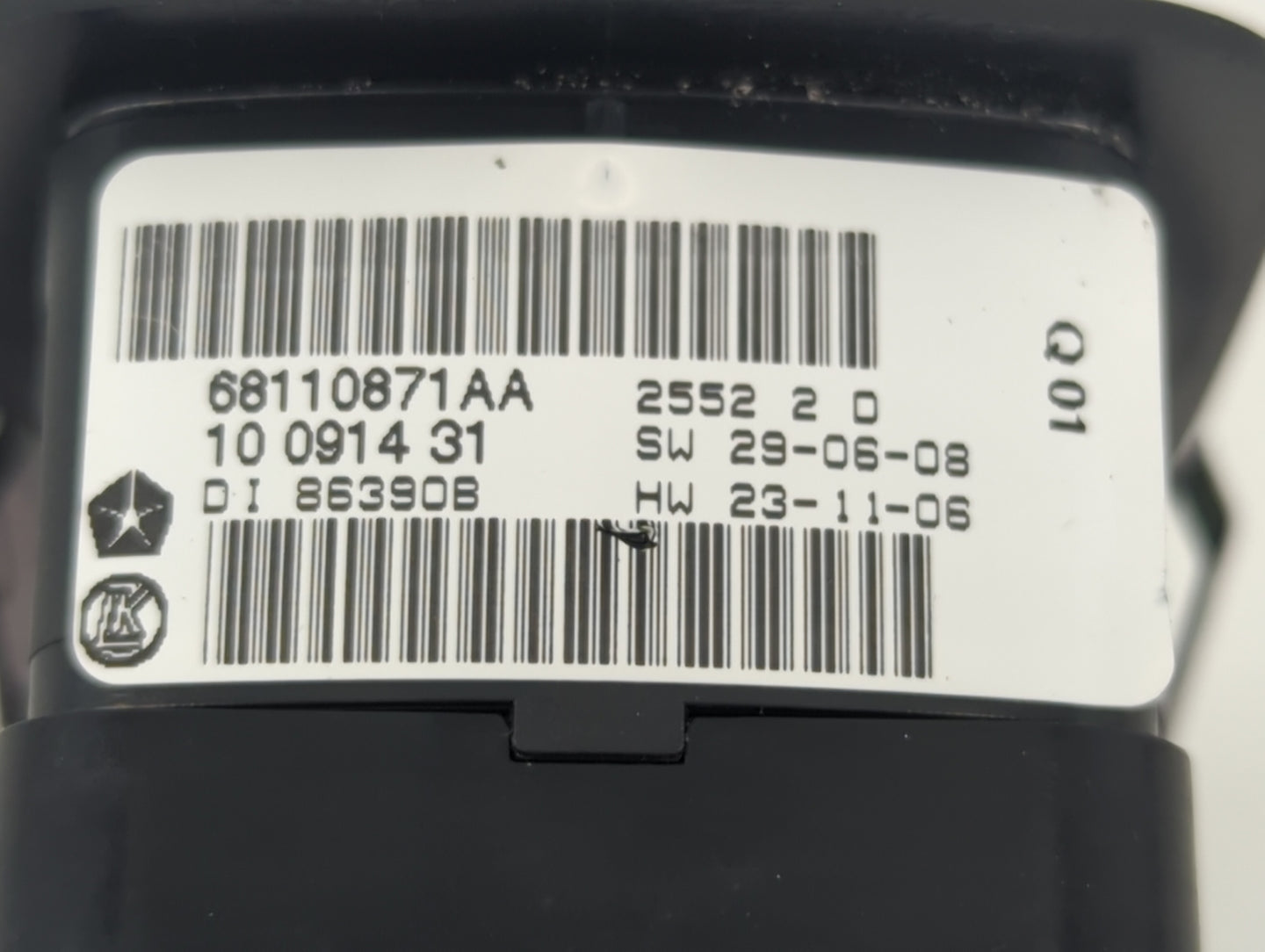 2013 Dodge Caravan Master Power Window Switch Replacement Driver Side Left P/N:68110871AA Fits Fits 2011 2012 2014 2015 OEM 